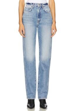 Grlfrnd High Rise Blue Sara Denim Jeans Size 24
